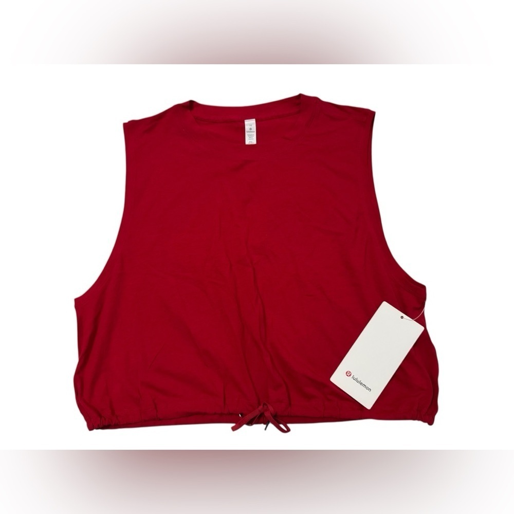 Lululemon Adapt to You Tank in Dark Red - Picture 3 of 4